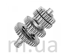Вали з шестернями коробки передач