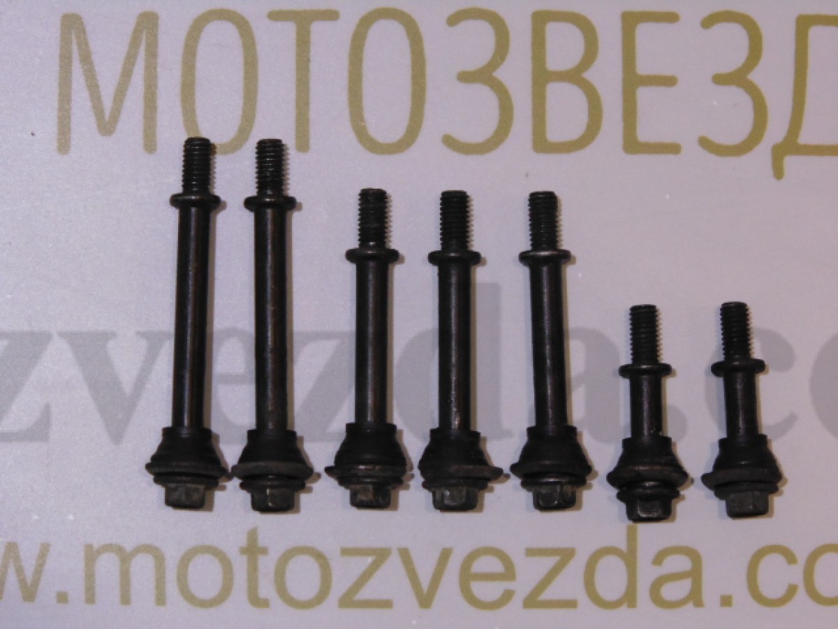 Болты крышки вариатора ( комплект 7шт. ) Honda Lead 90 HF-05 / HF-09 GW3 