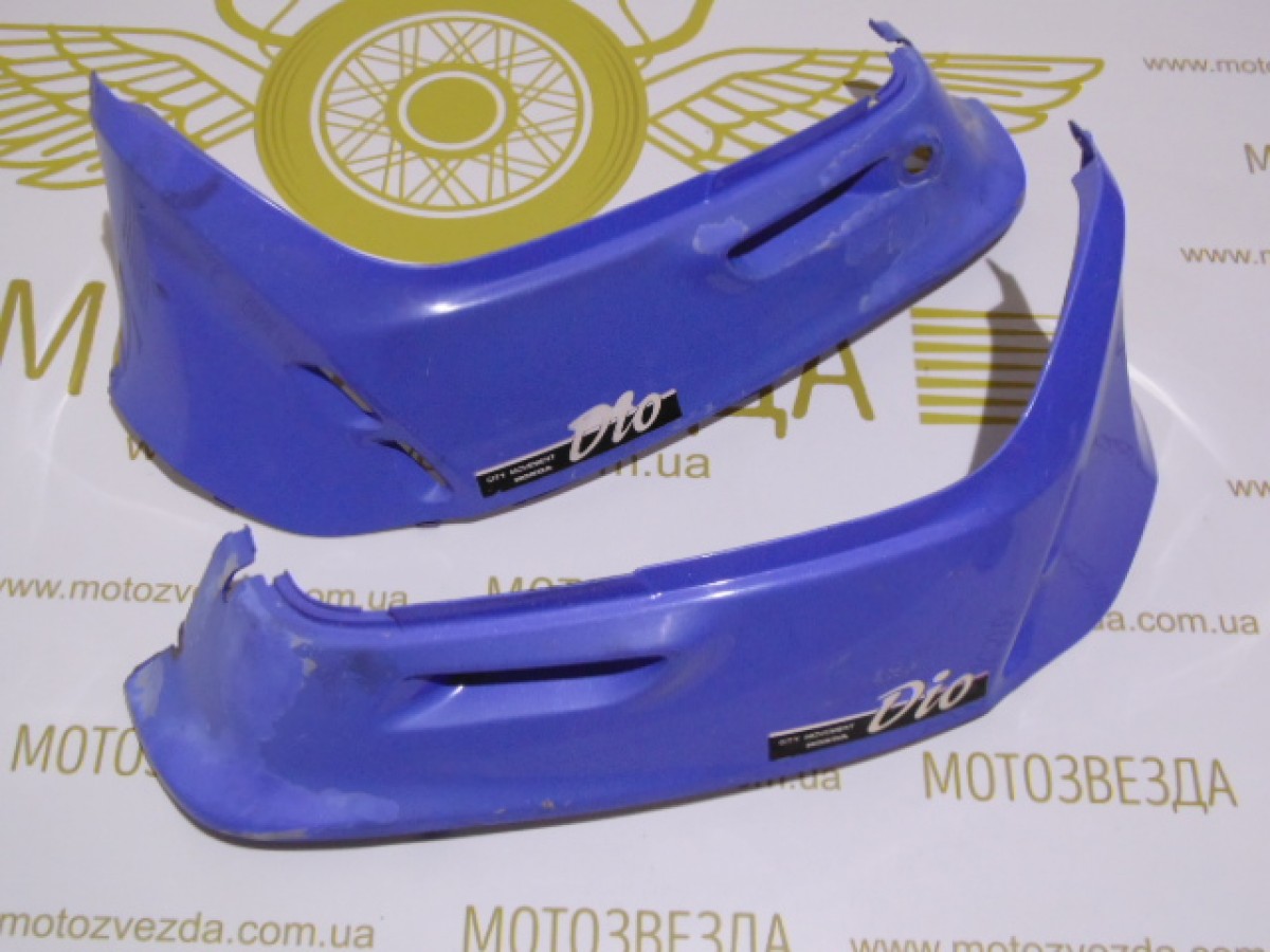 Боковые обтекатели Honda AF18/28 синие