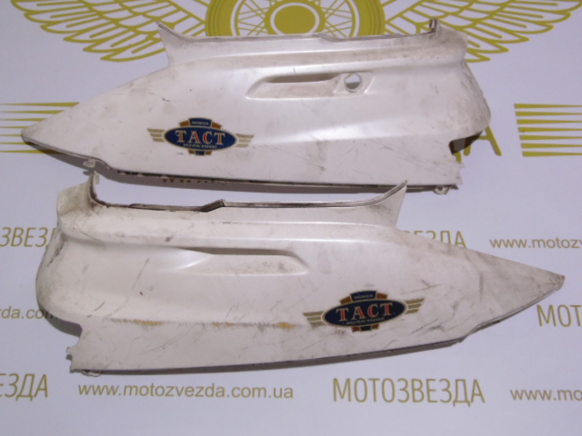 Боковые обтекатели белые Honda Tact AF24 №2