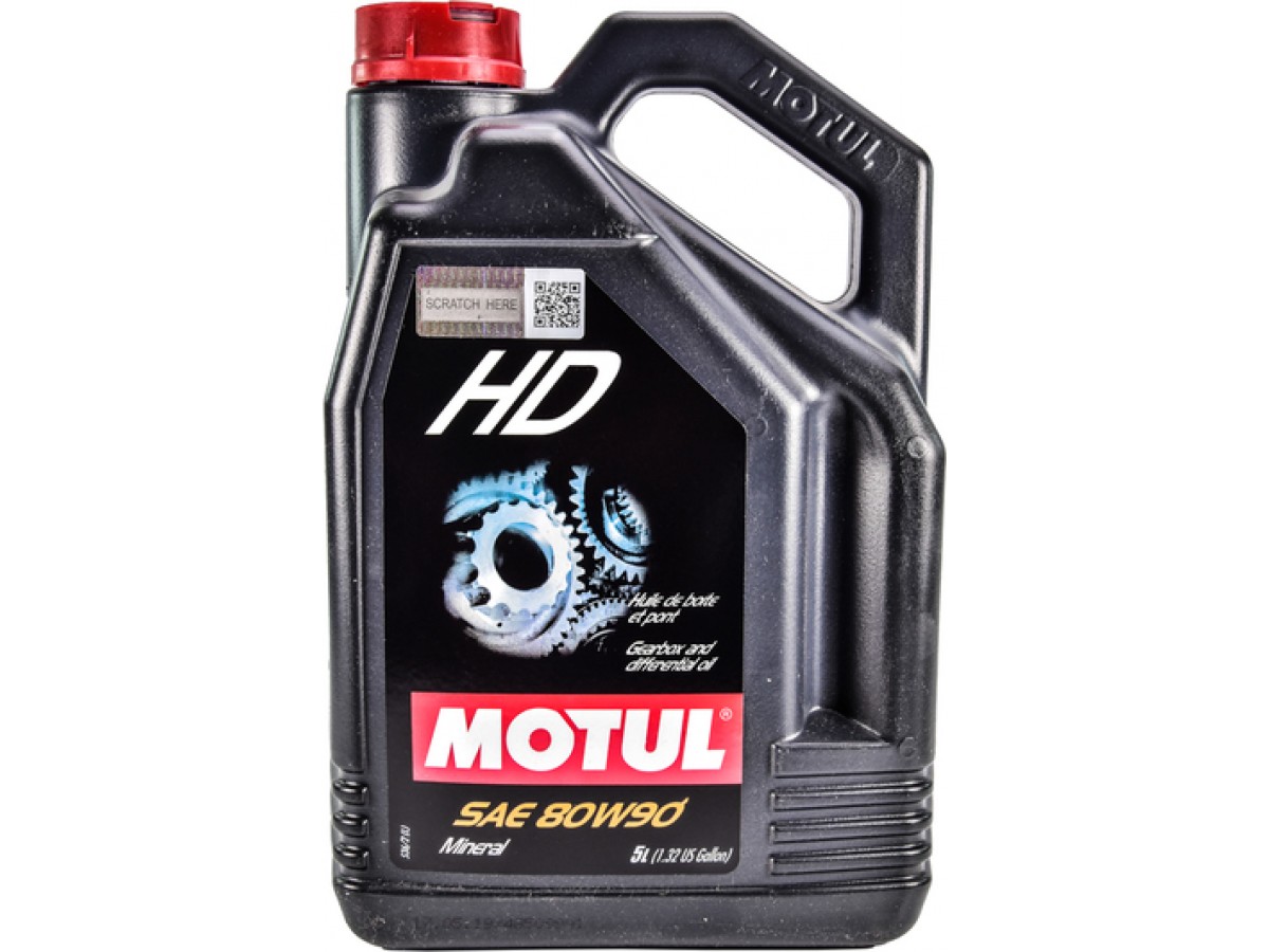 Трансмиссионное масло Motul HD GL-4 / 5 80W-90 минеральное 100 ml ( на розлив )