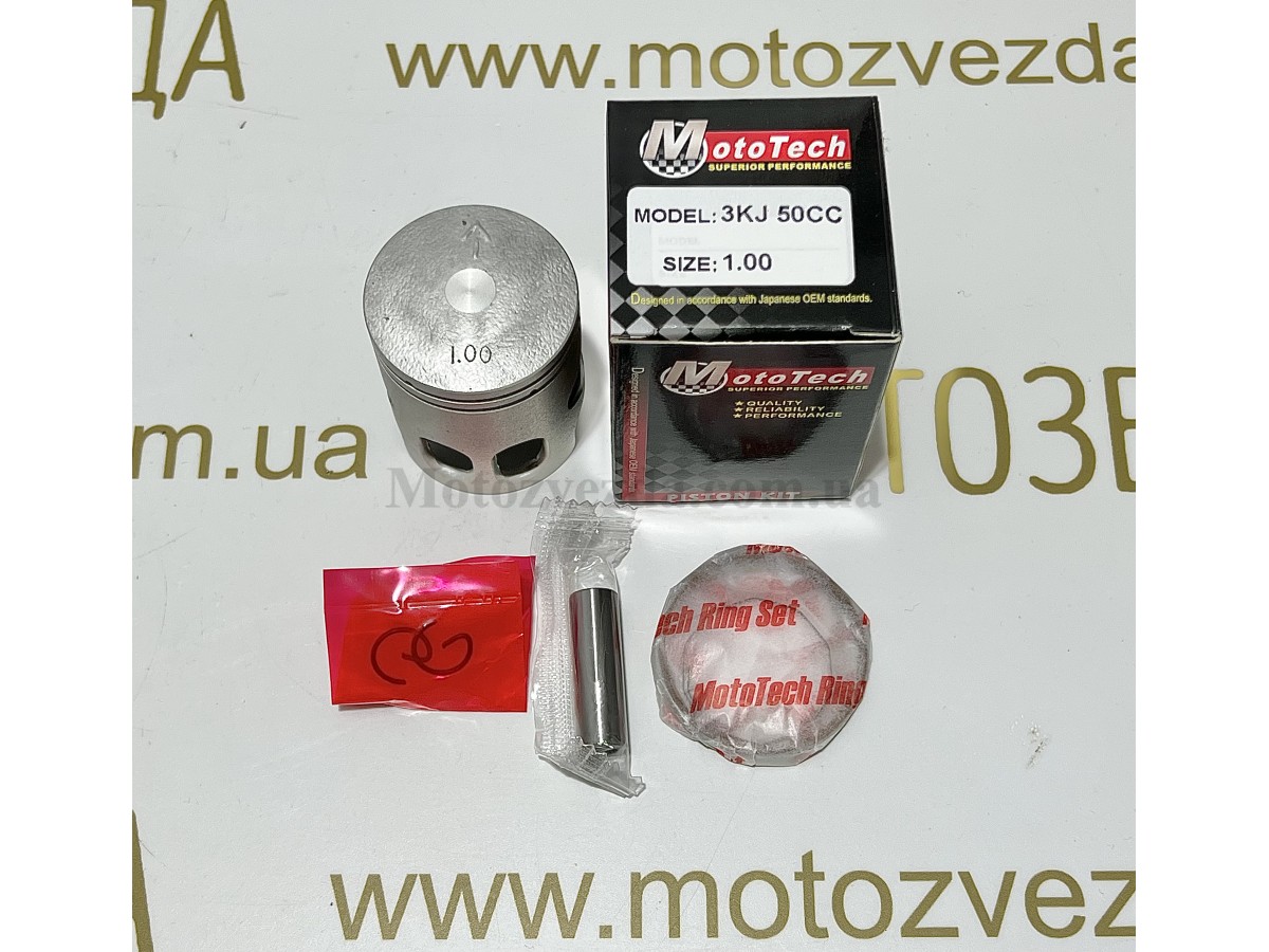 Поршень 1.00 YAMAHA JOG 49сс (TW) MOTOTECH 