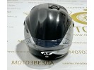 Шлем МТ 606 открытый ЧЕРНЫЙ  белое стекло + встроенные очки MotoTech ( size: L )