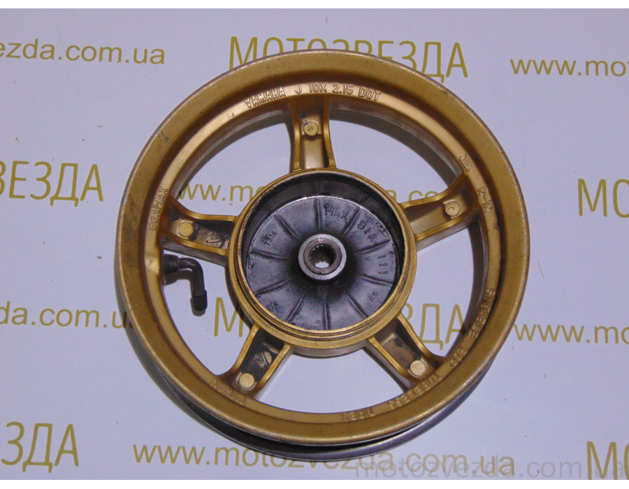 Диск задний легкосплавный J 10x2.15 DOT 110.5mm. 16-шлицов Yamaha JOG SA-39J / SA-56J