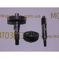 Редуктор 14*49/13*52 Suzuki Lets 6 (CA4AAA) 17-шлицов для диска