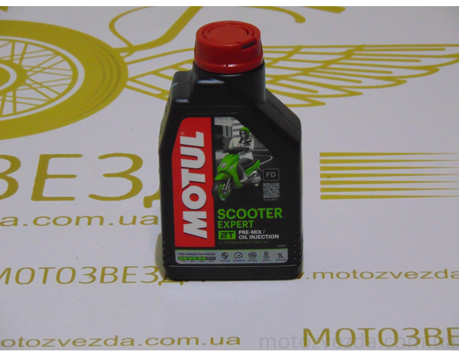 Моторное масло 2T Motul Scooter Expert полусинтетика