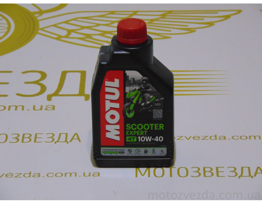 Моторное масло 4T MB Motul 10W-40 полусинтетическое