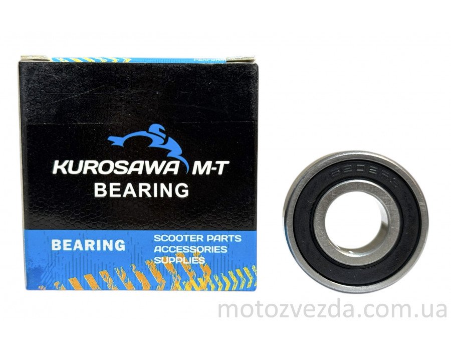 Подшипник KUROSAWA M-T (6202-RS) 15*35*11 промежуточного вала HONDA