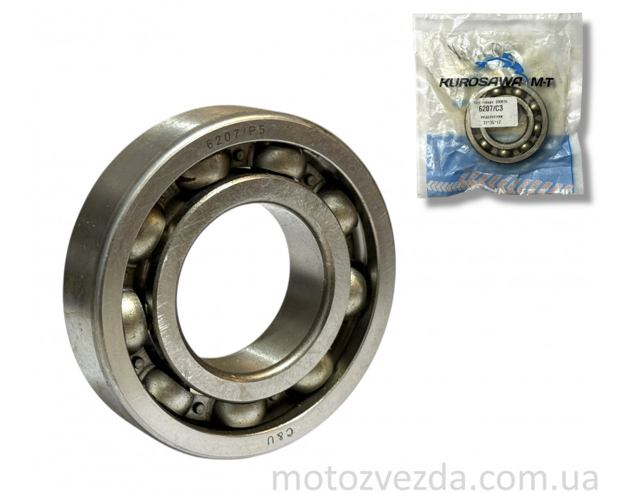 Подшипник (6207/C3) 72*35*17 ( BENLY )