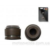 Сальники клапанов Suzuki LET'S 4/PALET/V-50 ADRRESS injection (2 штуки) коричневые