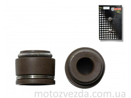 Сальники клапанів Suzuki LET'S 4/PALET/V-50 ADRRESS injection (2 штуки) коричневі