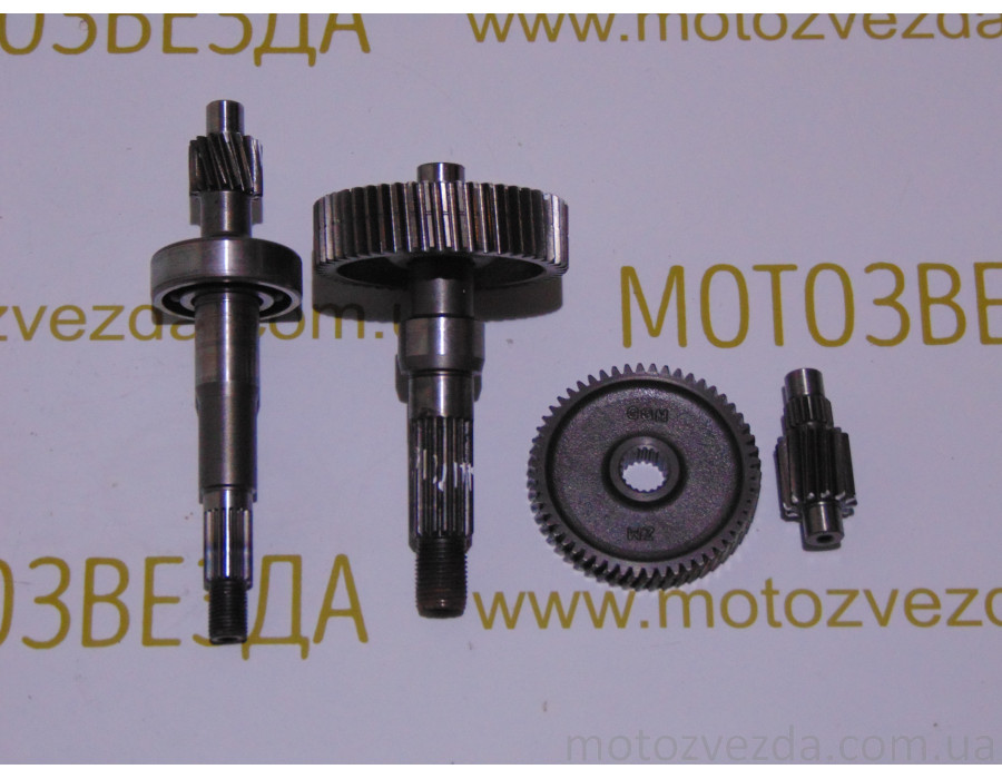 Редуктор HONDA BENLY-50 AA03 15*54/12*50 (19 шлицов на диск)