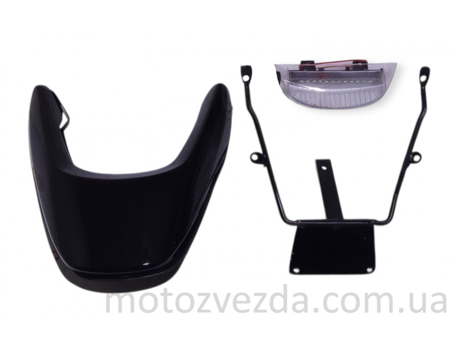 Спойлер у зборі YAMAHA JOG SUPER ZR (чорний)