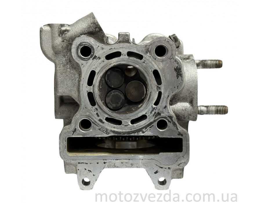 Головка цилиндра в сборе Yamaha JOG SA-55J / SA-56J / Gear UA07J NEW / UA08J (под датчик температуры NR-12) Б/У