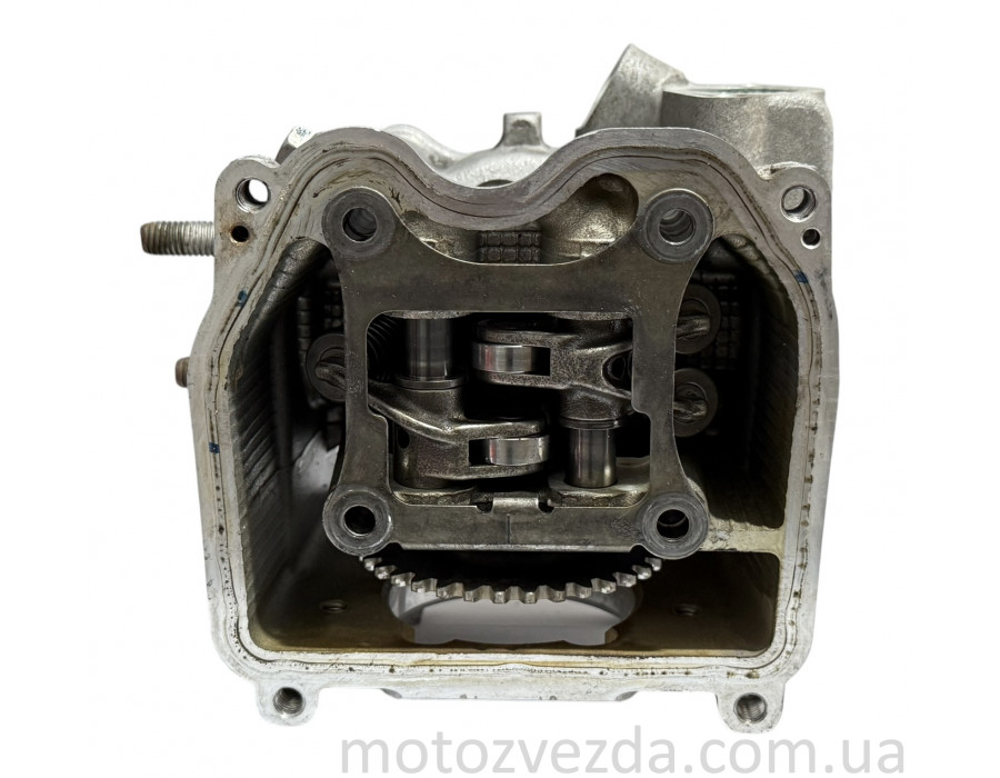 Головка цилиндра в сборе Yamaha JOG SA-55J / SA-56J / Gear UA07J NEW / UA08J (под датчик температуры NR-12) Б/У