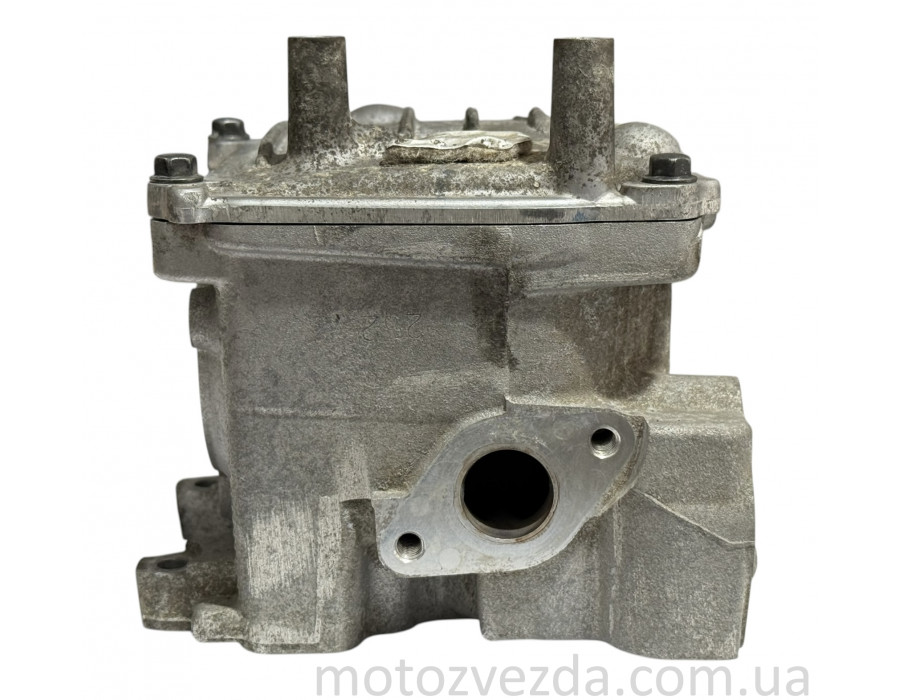 Головка цилиндра в сборе Yamaha JOG SA-55J / SA-56J / Gear UA07J NEW / UA08J (под датчик температуры NR-12) Б/У