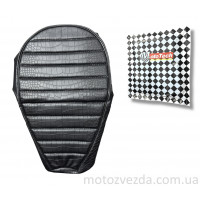 Чехол сиденья черный поперечная линия HONDA DIO AF-27/28