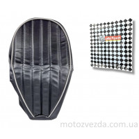 Чохол сидіння чорний поздовжня лінія HONDA DIO AF-27/28