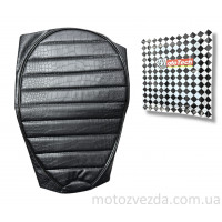 Чехол сиденья черный поперечная линия HONDA DIO AF-34/35
