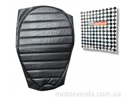 Чохол сидіння чорний поперечна лінія HONDA DIO AF-34/35