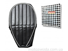 Чохол сидіння чорний поздовжня лінія HONDA DIO AF-34/35