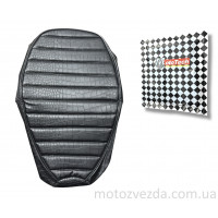 Чехол сиденья черный поперечная линия SUZUKI LET'S III