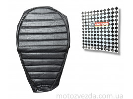 Чохол сидіння чорний поперечна лінія YAMAHA JOG SA-36J/39J