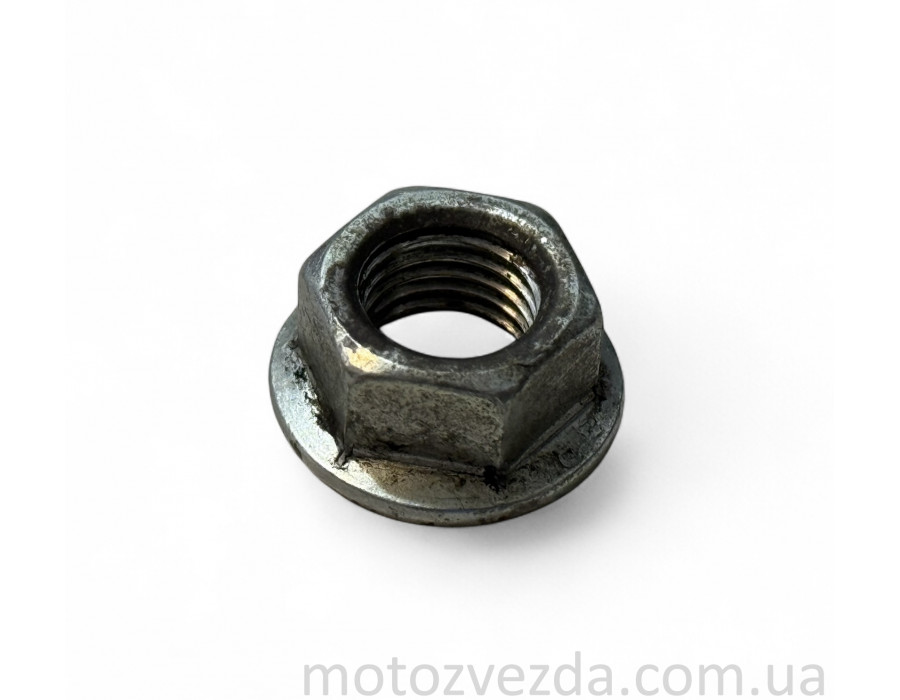 Гайка генератора и заднего вариатора (под ключ 14, толщина 0,9mm.) Suzuki AD / Address V-50 / Lets 4T Japan