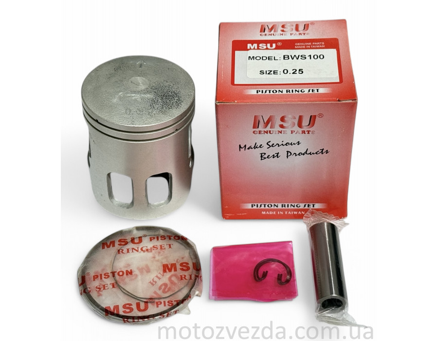 Поршень 0.25 Yamaha BWS-100 100cc MSU
