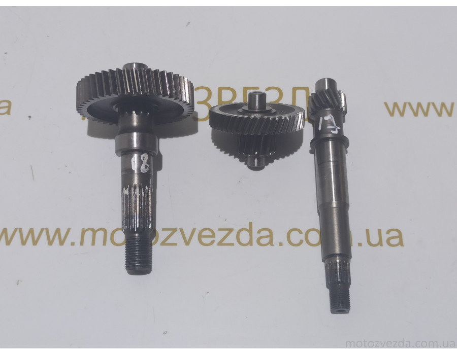 Редуктор SUZUKI ADDRESS 125 S CF4MA / CF4EA G 17*45/15*47 (18шлицов на диск)