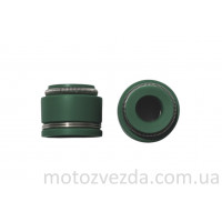 Сальники клапанов Suzuki LET'S 4/PALET/V-50 ADRRESS injection (2 штуки) 2002 зелёные