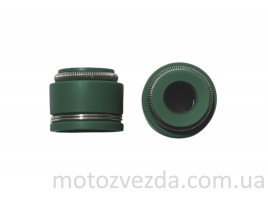 Сальники клапанов Suzuki LET'S 4/PALET/V-50 ADRRESS injection (2 штуки) 2002 зелёные