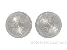 Скло поворотів переднє YAMAHA VINO 2-Т (пара) Біле