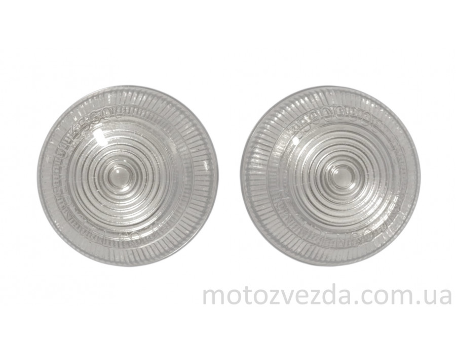 Стекла поворотов передние YAMAHA VINO 2-Т (пара) Белые