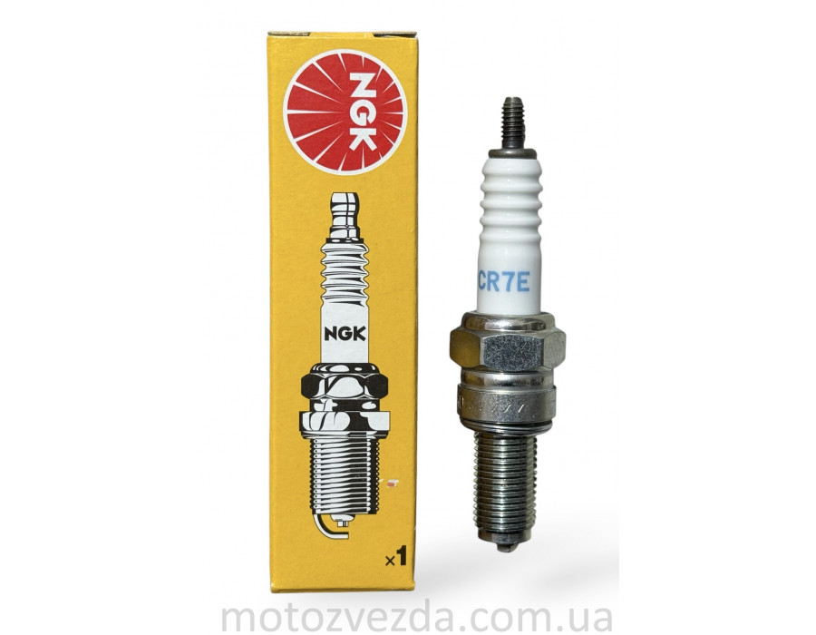 Свеча NGK CR7E Yamaha JOG SA-36 J/ SA-39J / SA-55J / Gear 4-T / Vox SA-31J / Vino (original)
