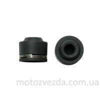 Сальники клапанів Suzuki LET'S 4/PALET/V-50 ADRRESS injection (2 штуки) 1003 чорні