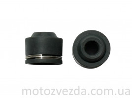 Сальники клапанів Suzuki LET'S 4/PALET/V-50 ADRRESS injection (2 штуки) 1003 чорні