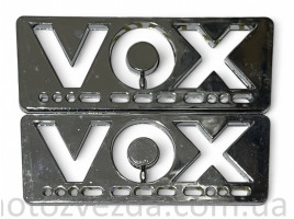 Наклейка Yamaha VOX ( хром ) 2шт. КНР