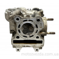 Головка цилиндра в сборе Yamaha JOG SA-36J / SA-39J / Gear UA06J / UA07J  с дефектами ! (под датчик температуры 1797000480)  