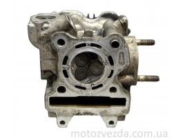 Головка цилиндра в сборе Yamaha JOG SA-36J / SA-39J / Gear UA06J / UA07J  с дефектами ! (под датчик температуры 1797000480)  