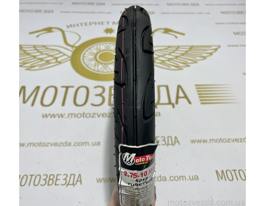 Резина 2.75-10 TL (6019) (TW) MotoTech