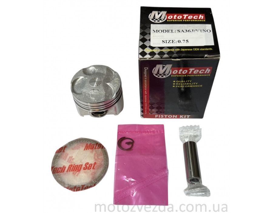 Поршень 0.75 YAMAHA SA36J / VINO 49cc (TW) MOTOTECH
