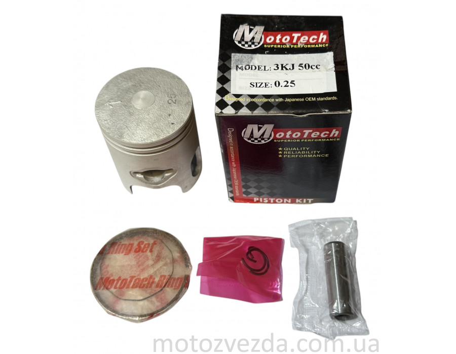 Поршень 0.25 YAMAHA JOG 49сс (TW) MOTOTECH