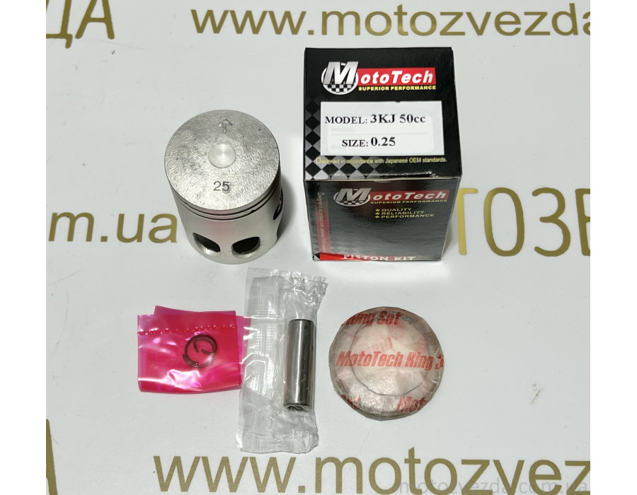 Поршень 0.25 YAMAHA JOG 49сс (TW) MOTOTECH