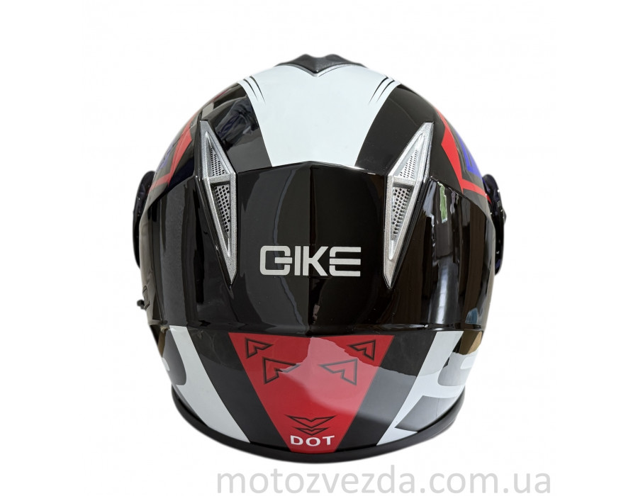 Шлем Модуляр flip-up ( трансформер ) Черный , встроенные очки QKE Helmet (size: M)