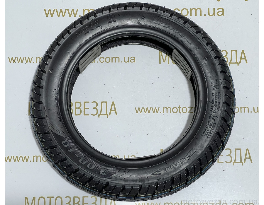 Резина 3.00-10 TL L-658 KUROSAWA M-T