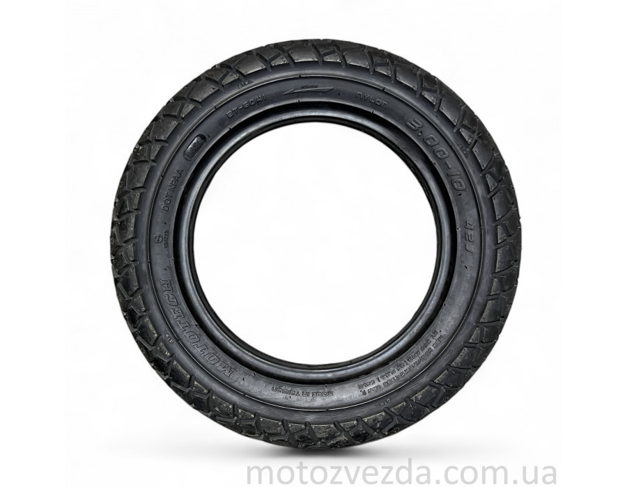 Гума 3.00-10 TL (6041) (TW) MotoTech