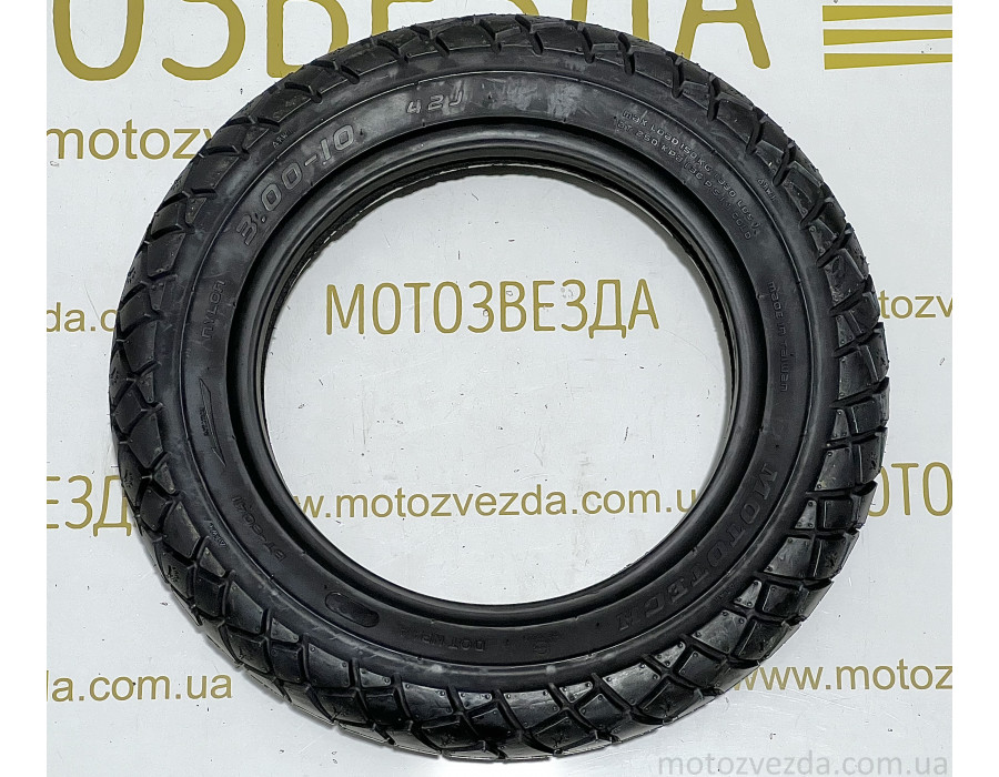 Резина 3.00-10 TL (6041) (TW) MotoTech