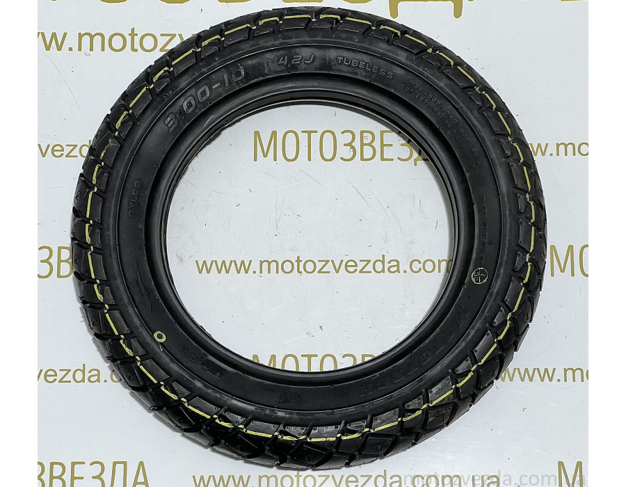 Резина 3.00-10 TL (6041) (TW) MotoTech