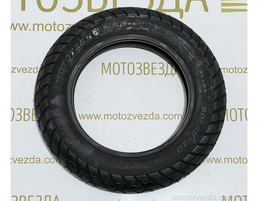 Резина 90/90-10 TL (9009) (TW) MotoTech